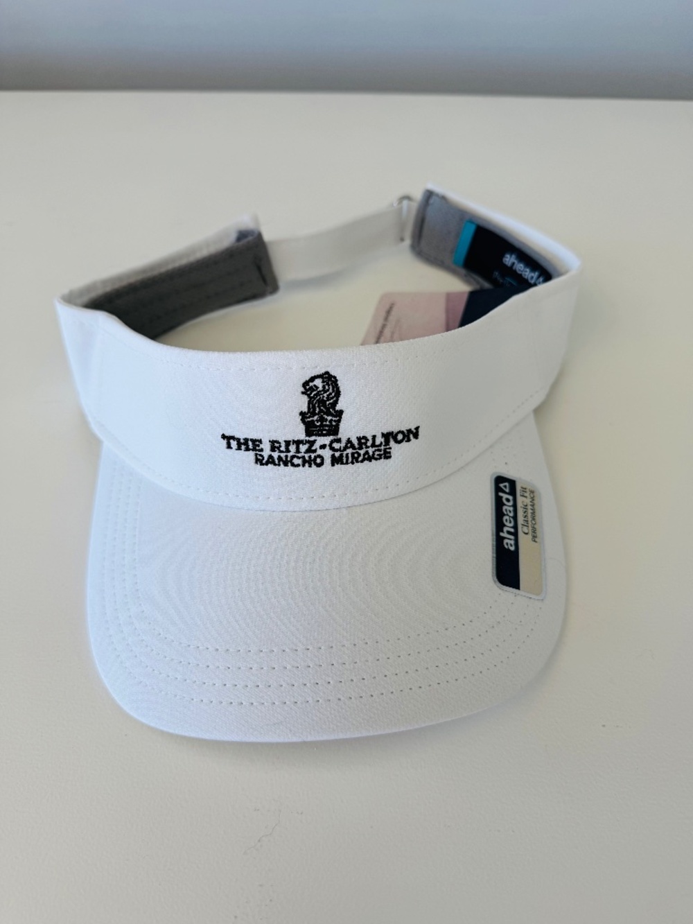 The Ritz-Carlton Rancho Mirage White Visor NWT $45 Retail